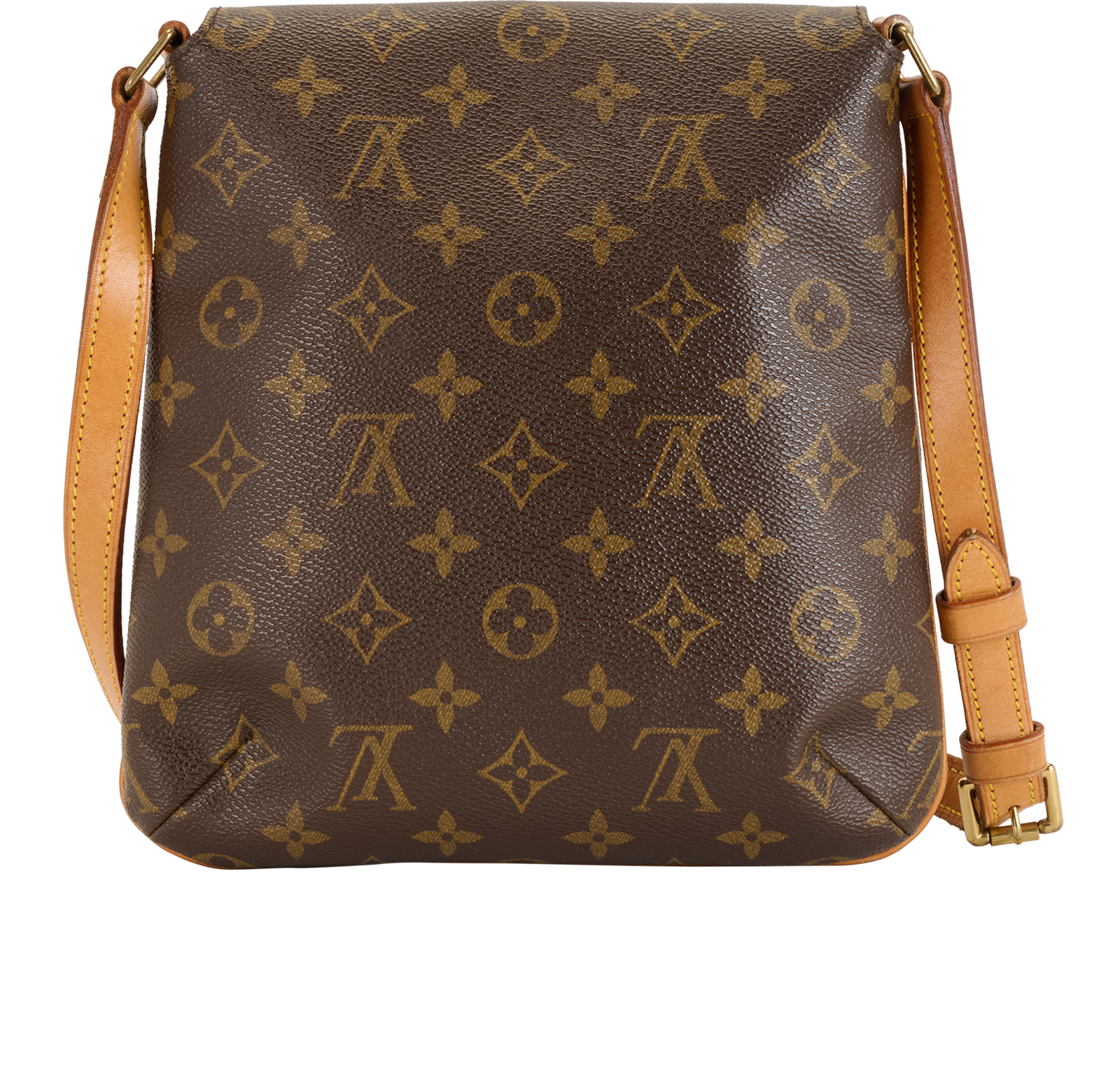 Musette Salsa, &pound;695, Handbags, Brown, Canvas, Back view